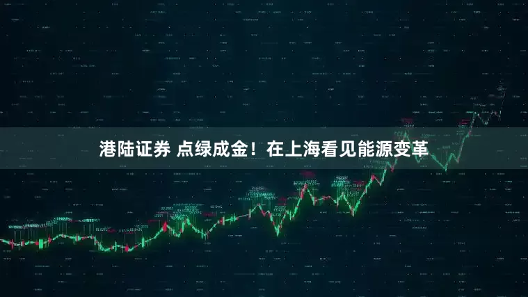 港陆证券 点绿成金！在上海看见能源变革