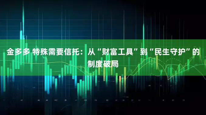 金多多 特殊需要信托：从“财富工具”到“民生守护”的制度破局